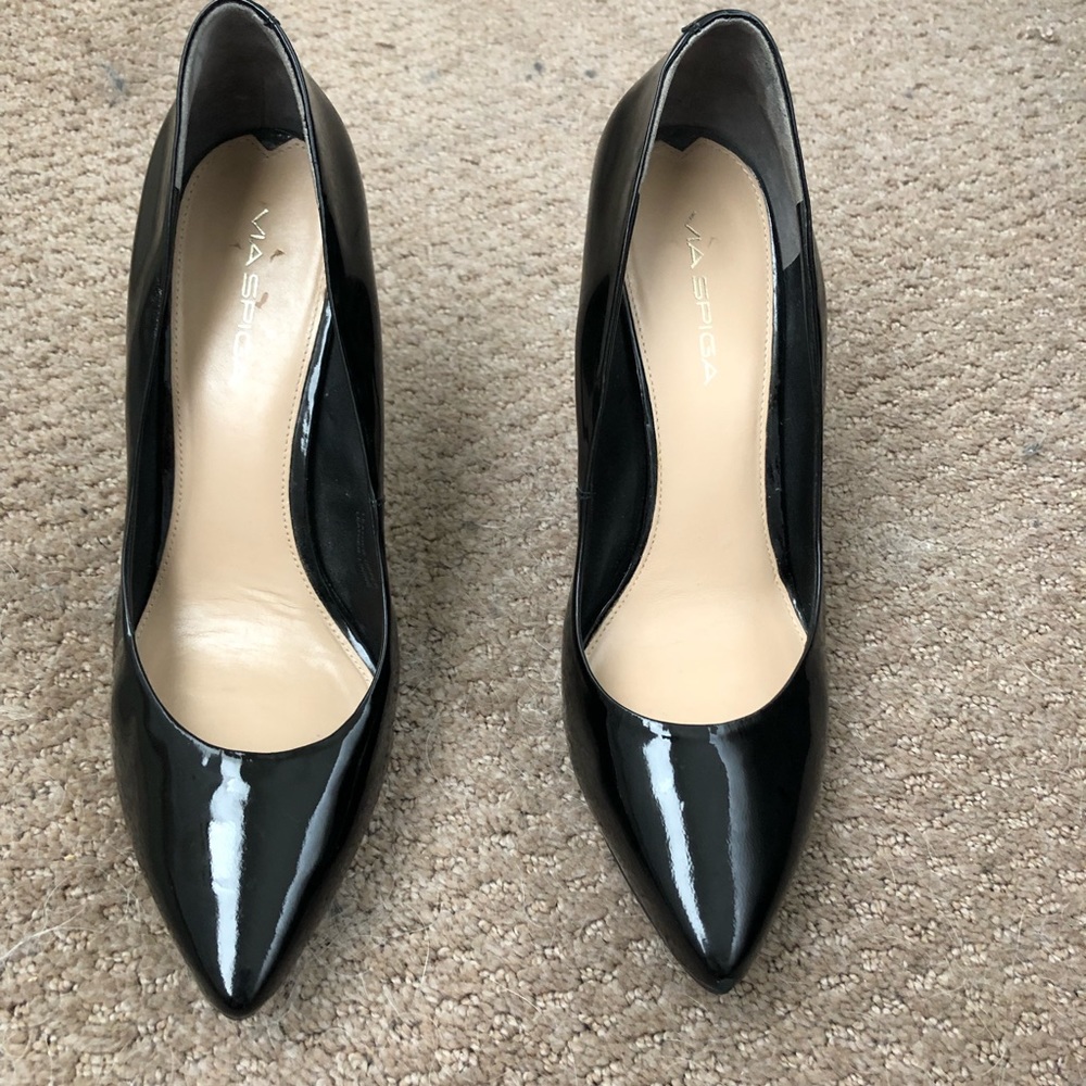 Via Spiga Black Heels